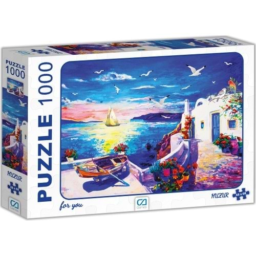 Ca Games Puzzle 1000 Parça Huzur 7000