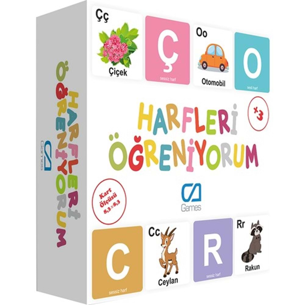 Ca Puzzle Eğitici Harfleri Öğreniyorum 5042