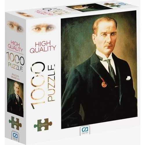 Ca Games Puzzle 1000 Parça Atatürk 7040