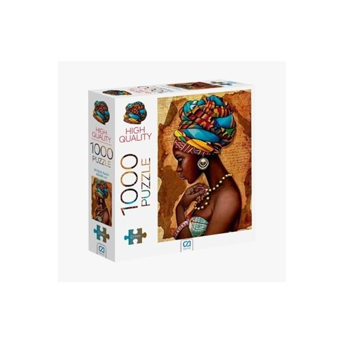 Ca Puzzle 1000 ParçaAfrikalı Kadın 7041