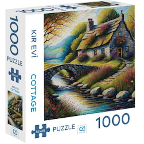 Ca Games Puzzle 1000 Parça Kır Evi Ca1000-7047