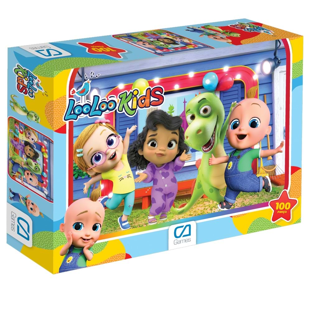 Ca Games Puzzle 100 Parça Loolookids Ca100-5279