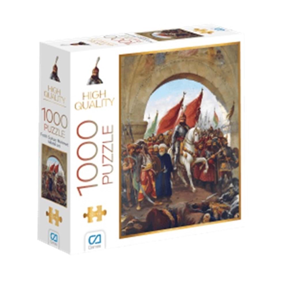Ca Games Puzzle 1000 Parça Fatih Sultan Mehmet Ca1000-7077