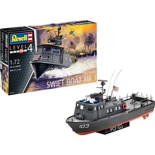 Revell Model Set M.Navy Swift Boat Mk.I Model Araba