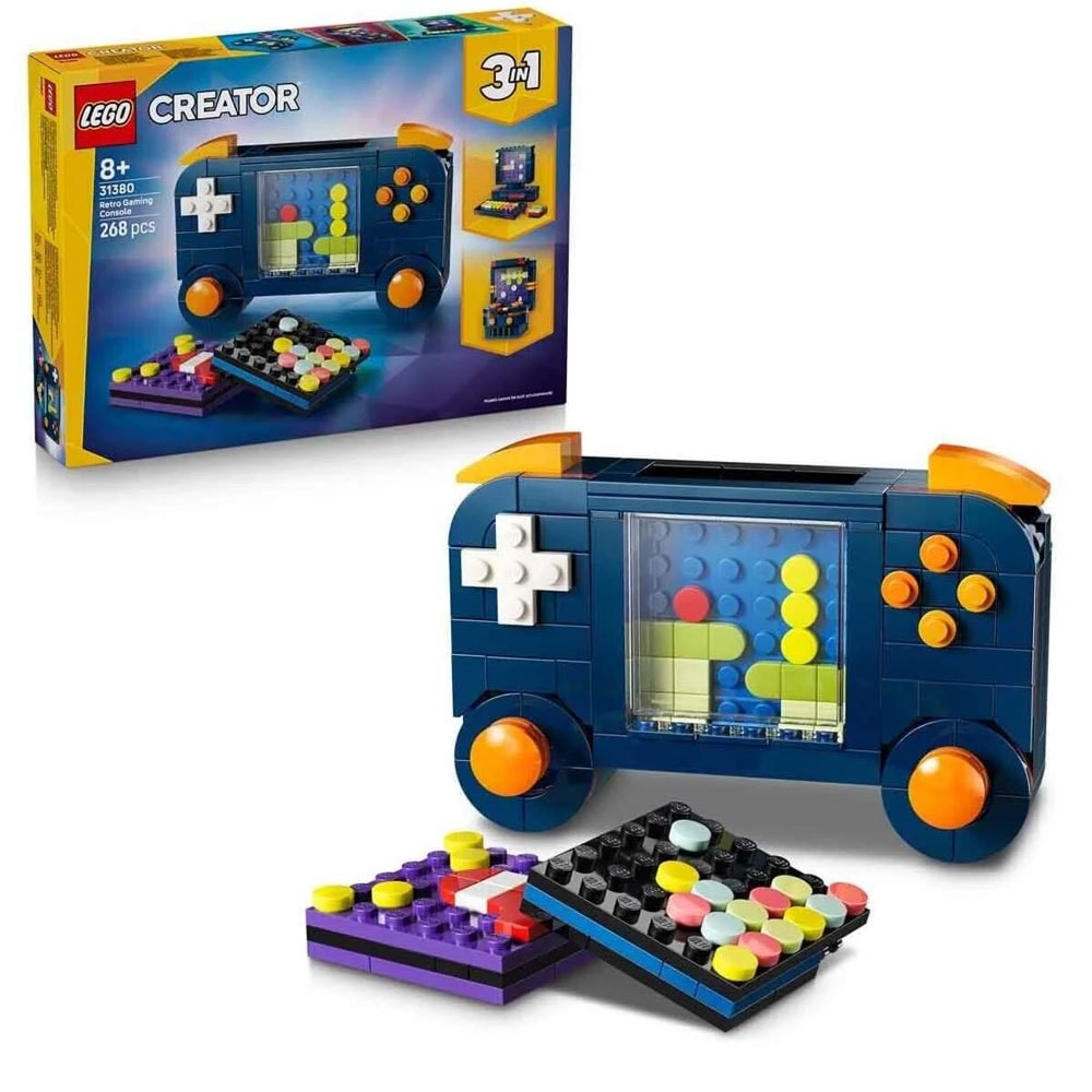 Lego Creator 3’ü 1 Arada Retro Oyun Konsolu Adr-lmc31380