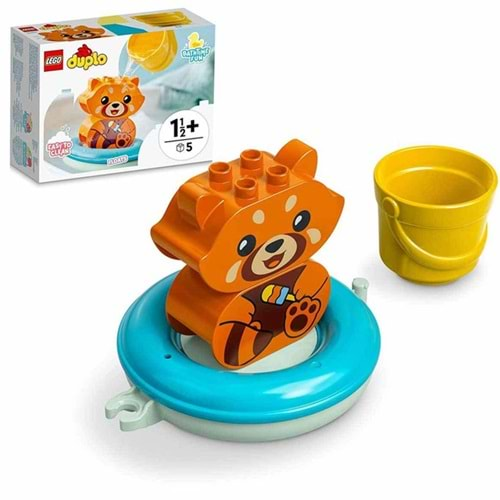 Lego Duplo Bath Time Fun: Floating Red Panda Duplo İlk Banyo Zamanı Eğlencesi Yüzen Kırmızı Panda 10964