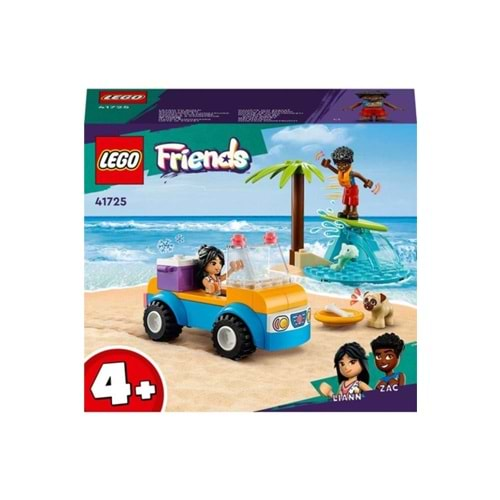 LEGO Friends Plaj Arabası Eğlencesi 41725 Oyuncak Yapım Seti (61 PARÇA)