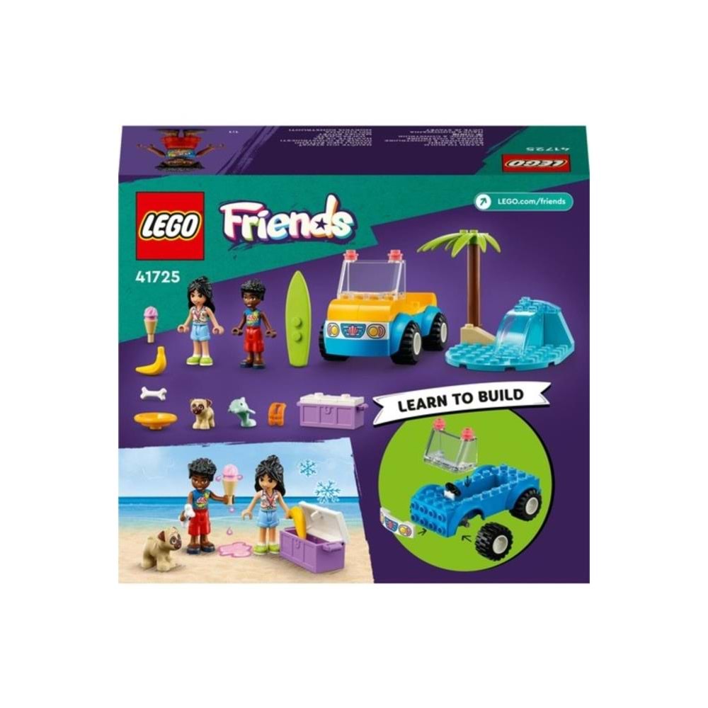 Lego Friends Beach Buggy Fun Plaj Arabası Eğlencesi 41725