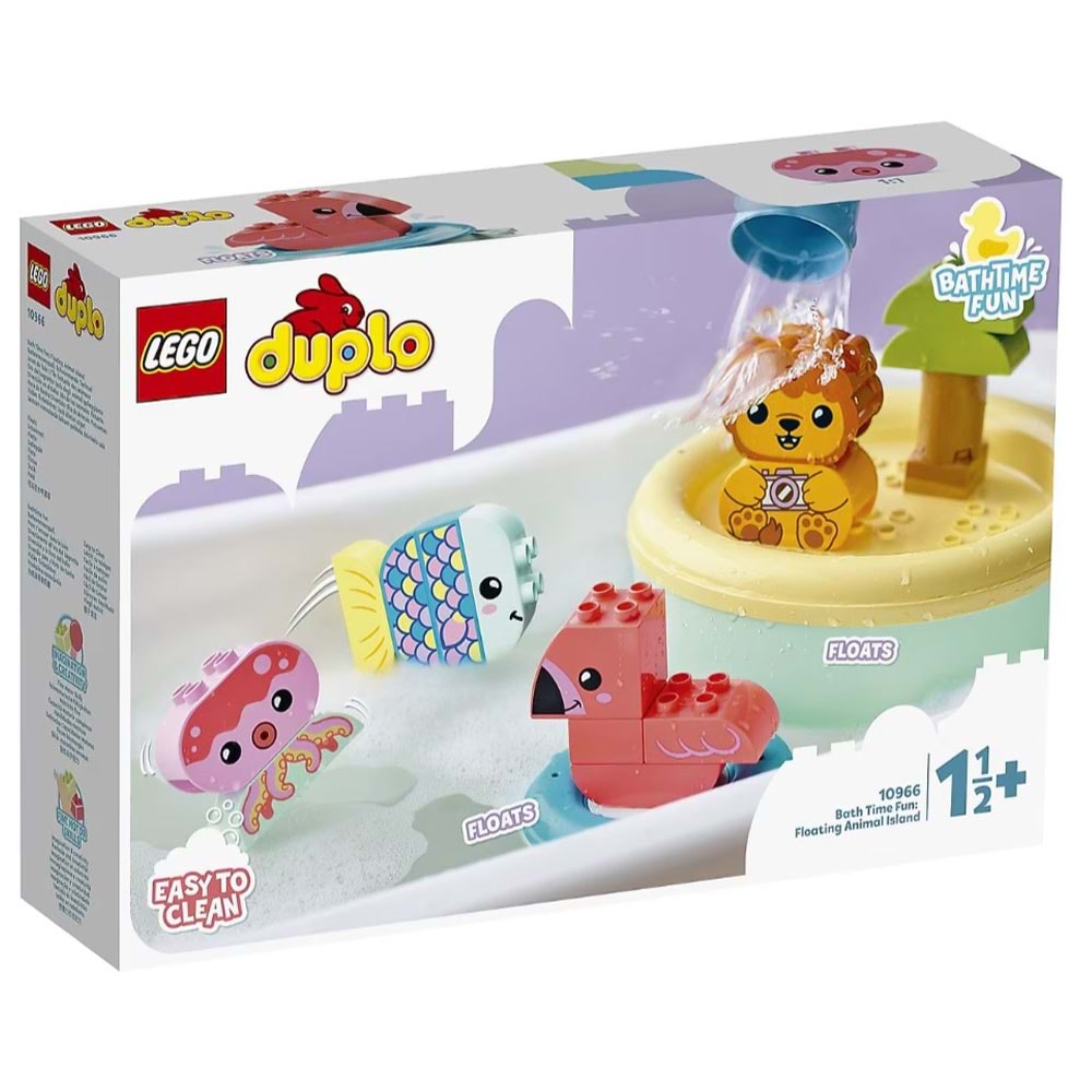 Lego Duplo Bath Tıme Fun: Floatıng Animal Island A