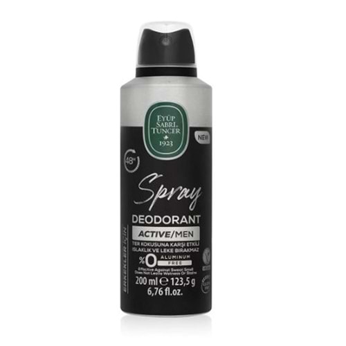 Eyüp Sabri Tuncer Active - Erkek Sprey Deodorant 200 ml