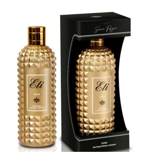 Eti BOUTIQUE Gold Cam Şişe Kolonya 300ml