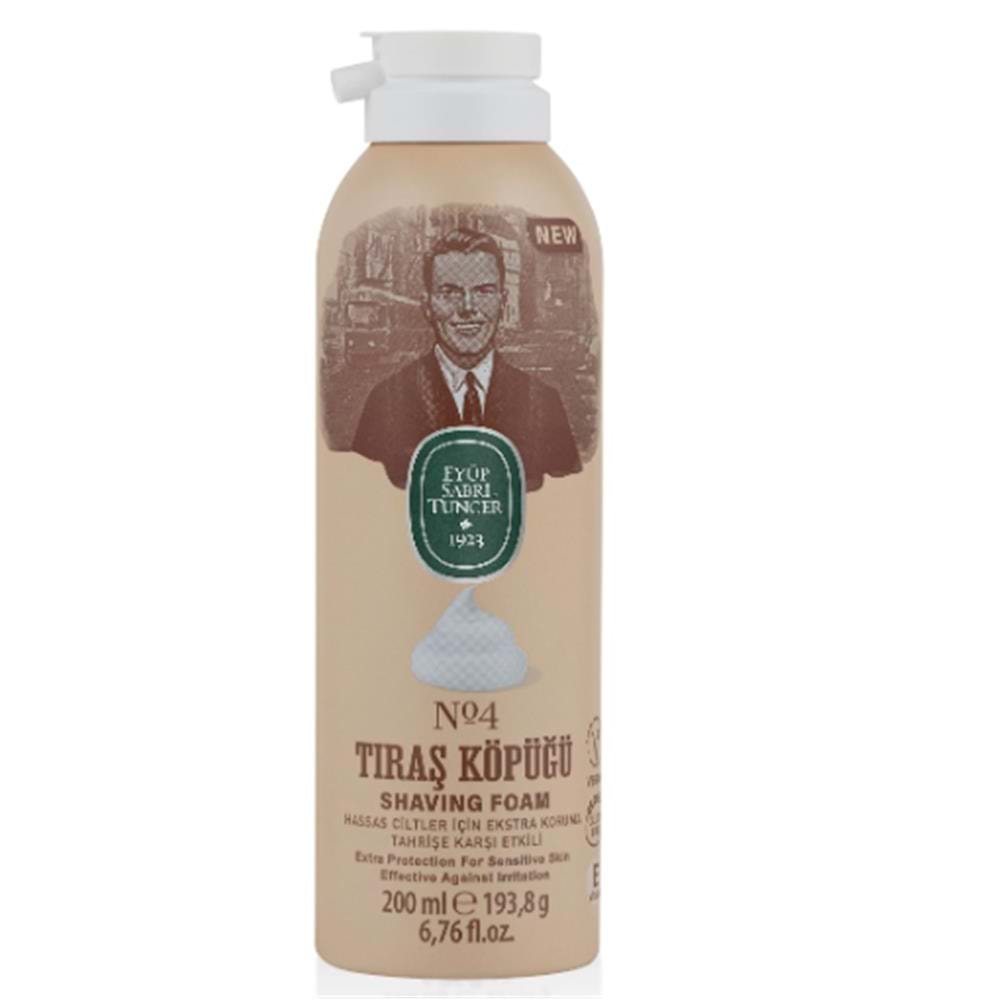 Eyüp Sabri Tuncer Tıraş Köpüğü No:4 - 200 ml 6lı Paket