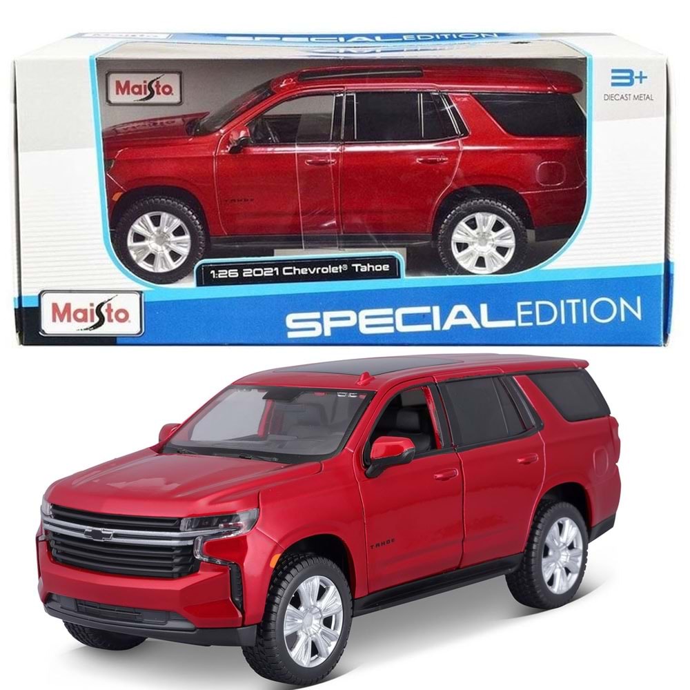 Maisto 2021 Chevrolet Tahoe 1:26 Neco-may/31533
