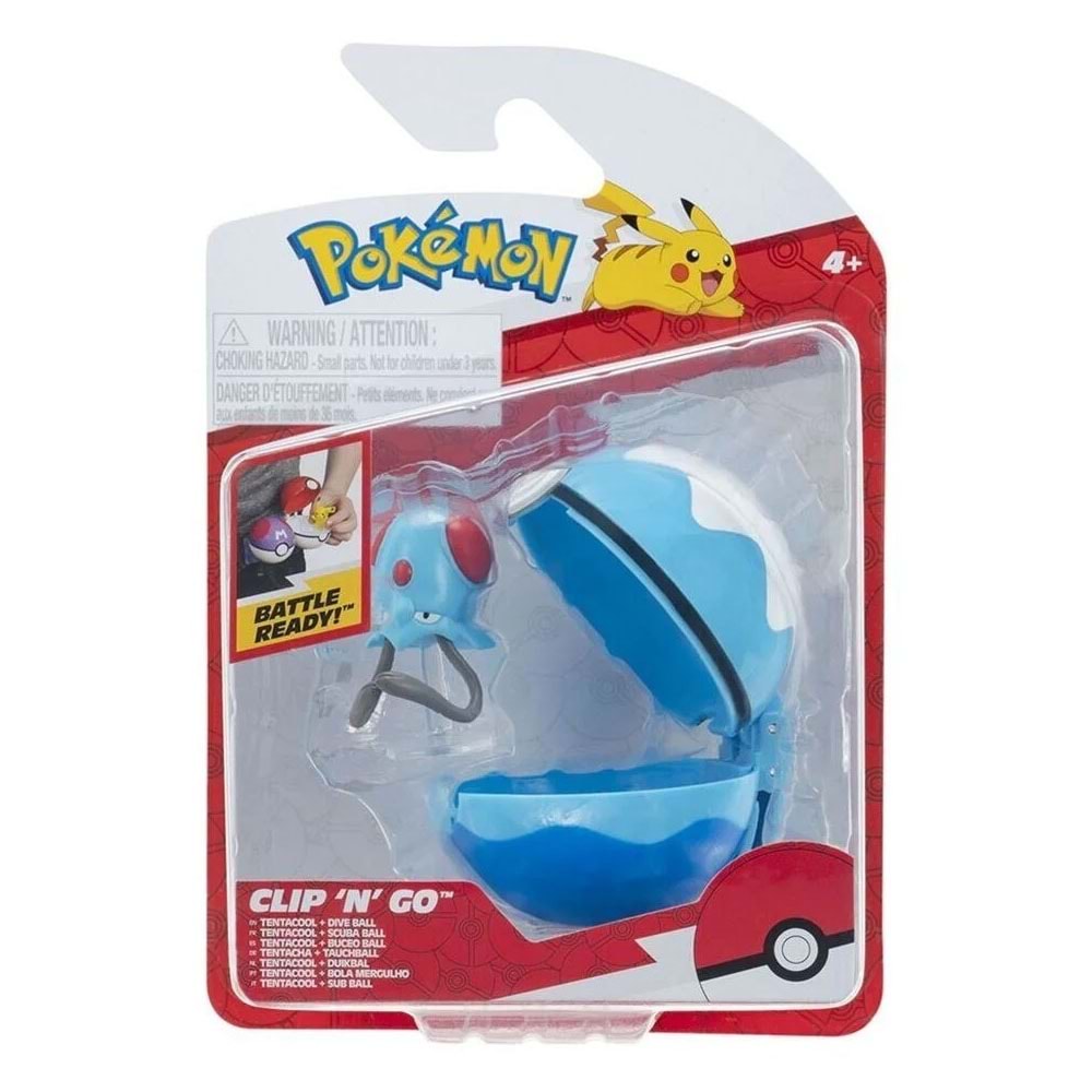 Pokemon Clip N Go Asorti Neco-pok/95057-c