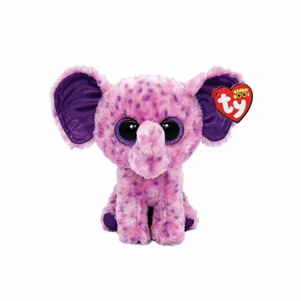 Mega Eva Elephant Purple Reg 15 CM Peluş Oyuncak