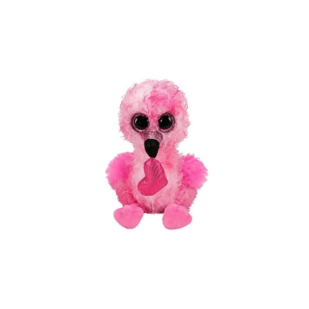Mega Daınty Flamıngo Wıth Heart Reg Kalpli Flamingo 15 CM Peluş Oyuncak