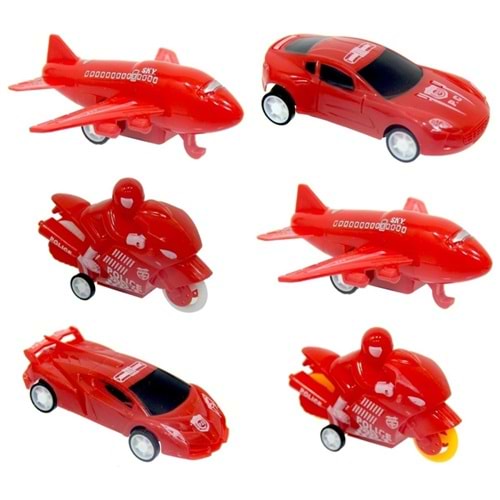 Canem Oyuncak Çekbırak İtfaiye Seti 6 lı Kutulu Dsp.899-70G