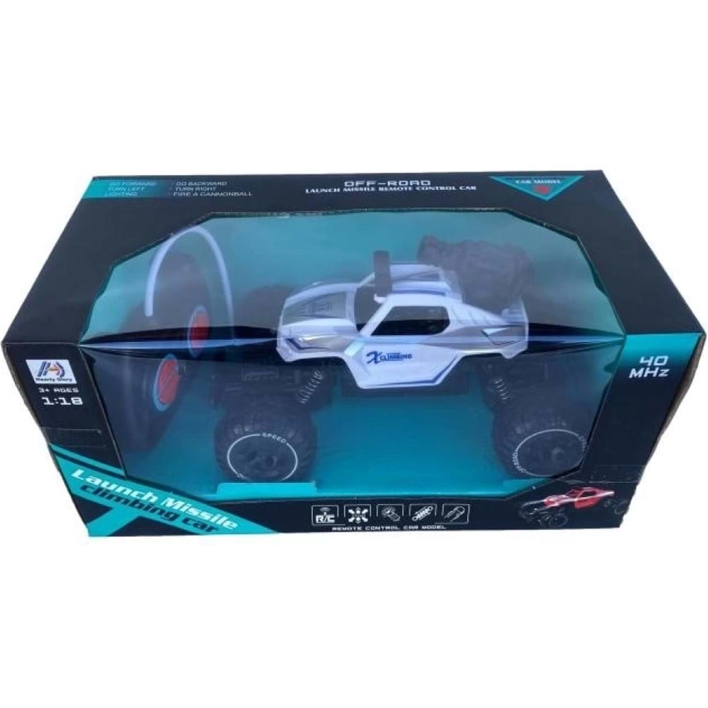 Canem Oyuncak Işıklı Roket Atan Şarjlı Jeep 21 Cm 338-27A