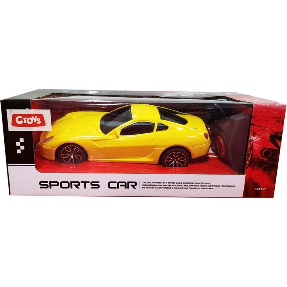 Ctoy Oyuncak Uzaktan Kumandalı Pilli Spor Araba 1:24 2 Ass.CTOY-CE-07