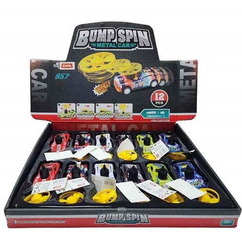 Ctoy Oyuncak Çek Bırak Pervaneli Yarış Arabası CTOY-KZ957-058 (1 Adet)