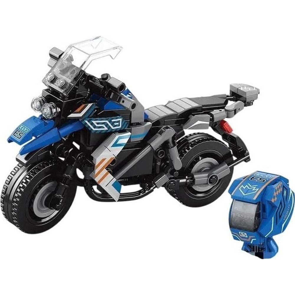 Ctoy Oyuncak Blok Motorsiklet 287 Prç