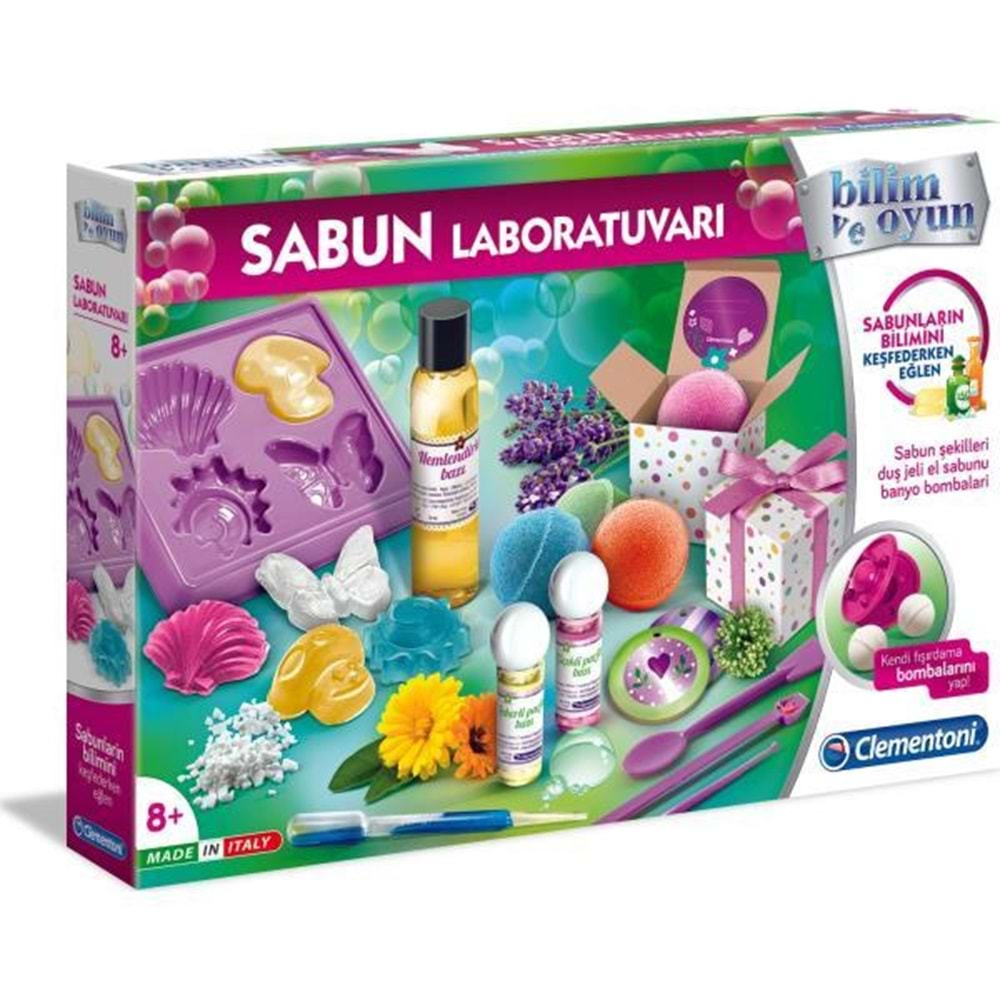 Clementoni Bilim Oyun Sabun Labaratuvarı 64433