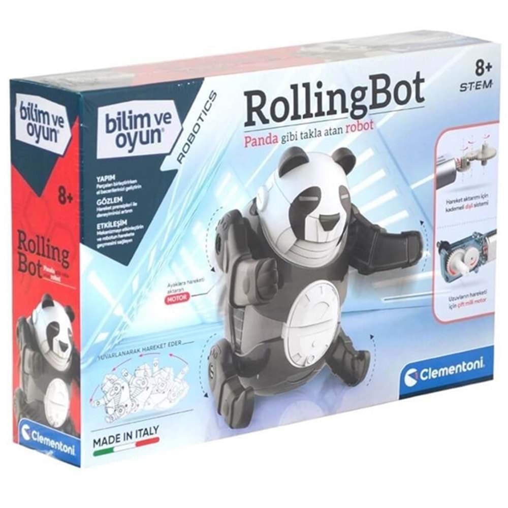 Clementoni Robotik Laboratuvarı Rollingbot 64468