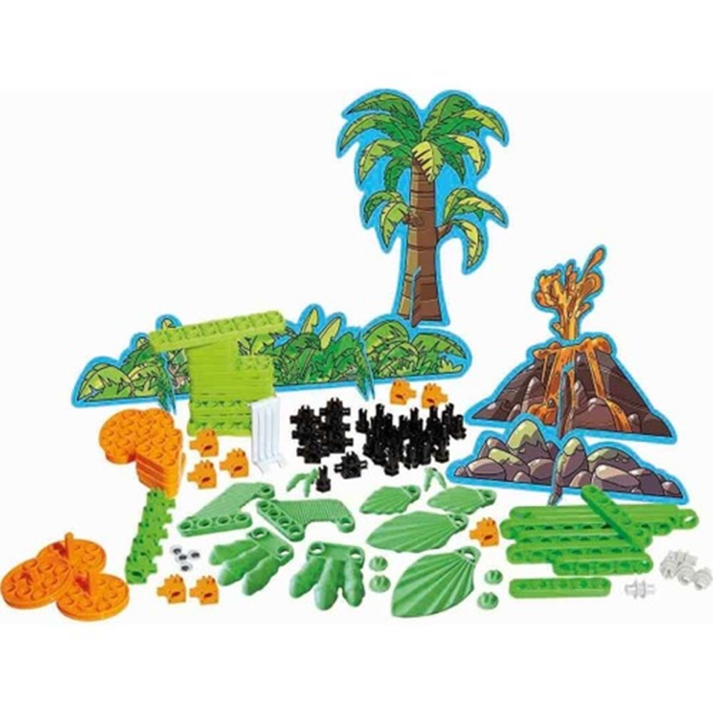 Clementoni Mechanics Junior Hareketli Dinozorlar 75061TR