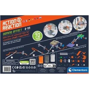 Clementoni Action Reaction Domino Etkisi 59305