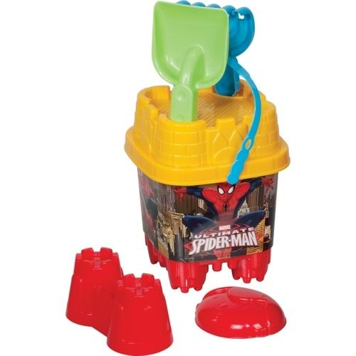 Dede Oyuncak Spiderman Küçük Kale Kova Set 01570