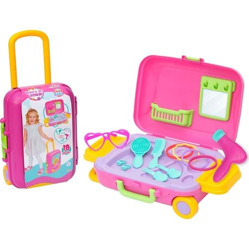 Dede Oyuncak Candy & Ken Güzellik Set Bavulum 03485