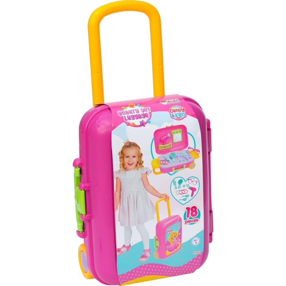 Dede Oyuncak Candy & Ken Güzellik Set Bavulum 03485