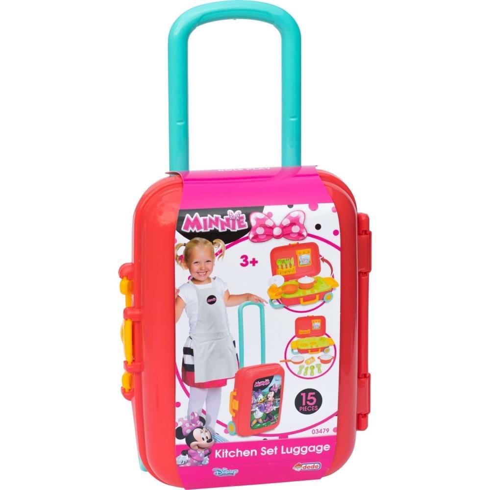 Dede Oyuncak Minnie Mouse Mutfak Set Bavulum 03479