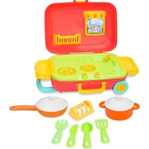 Dede Oyuncak Minnie Mouse Mutfak Set Bavulum 03479