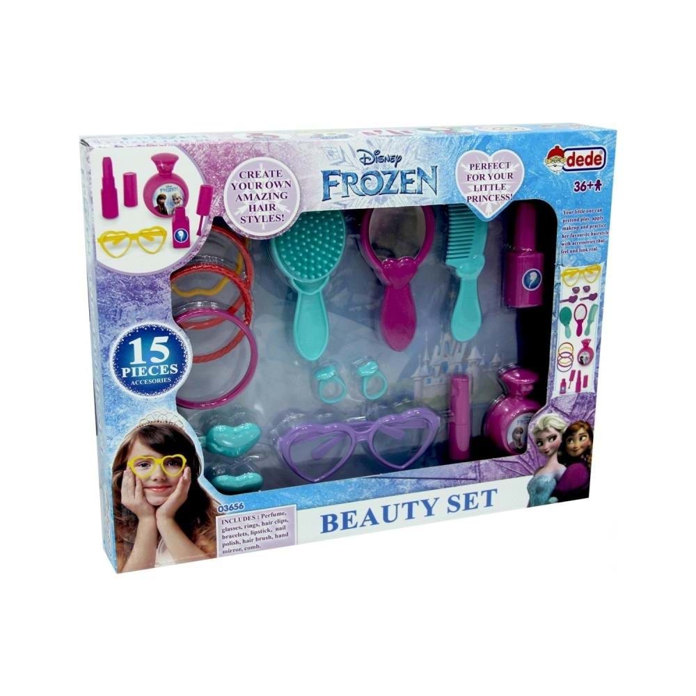 Dede Oyuncak Frozen Kutulu Güzellik Set 15 Parça 03656