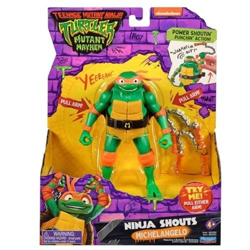 TMNT Ninja Kaplumbağa Delüks Aksiyon Figürler TU800000