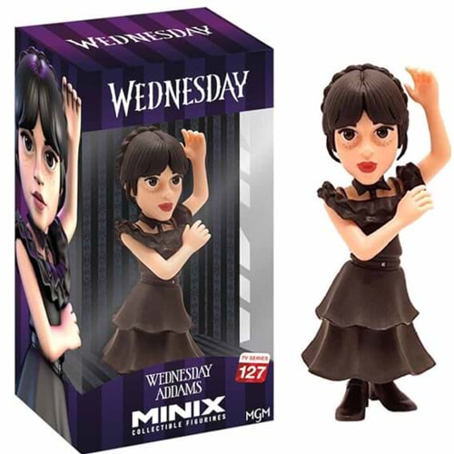 Minix Balo Elbiseli Wednesday Koleksiyon Figürü MNX59000