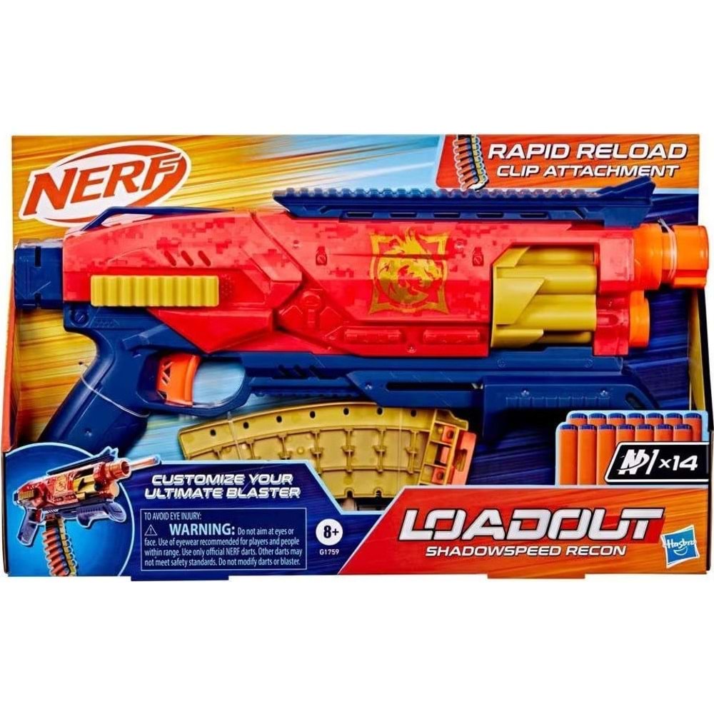 Nerf Loadout Shadowspeed Recon