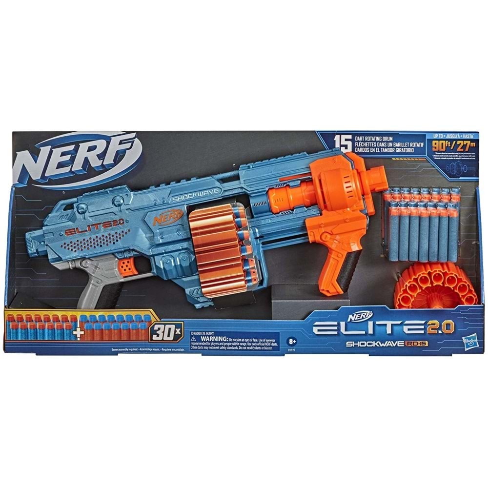 Nerf Elite 2.0 Shockwave Rd-15 E9527