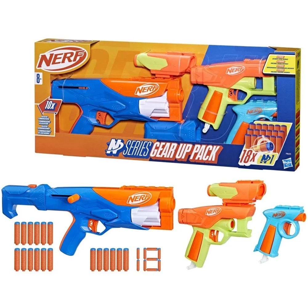 Nerf N-Serisi Gear Up Paketi HAS-F8633