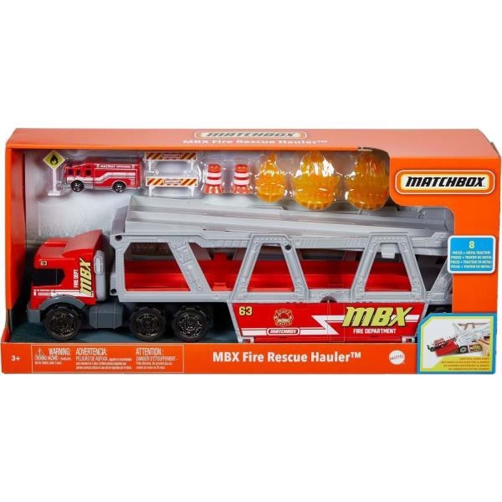 Matchbox Taşıyıcı İtfaiye Aracı Oyun Seti
