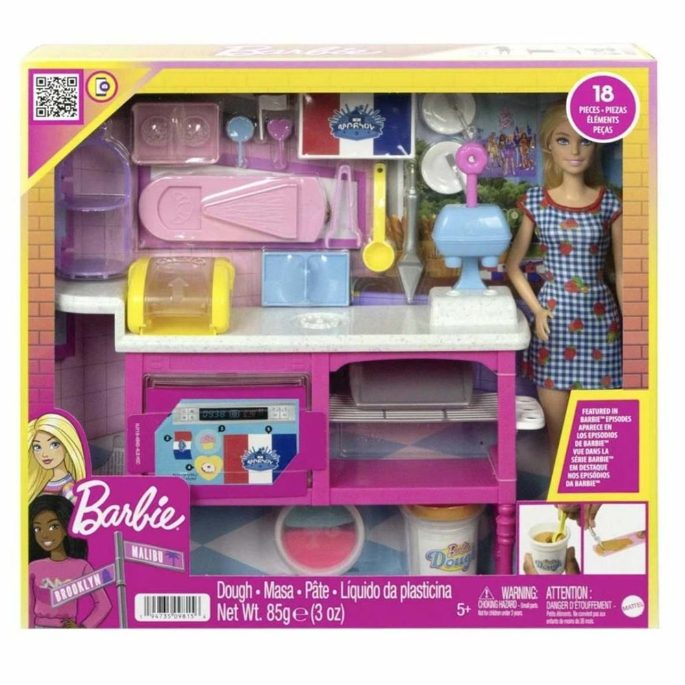 Barbie nin Eğlenceli Kafesi Oyun Seti HJY19