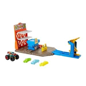 Hot Wheels Monster Trucks Patlama İstasyonu Oyun Seti