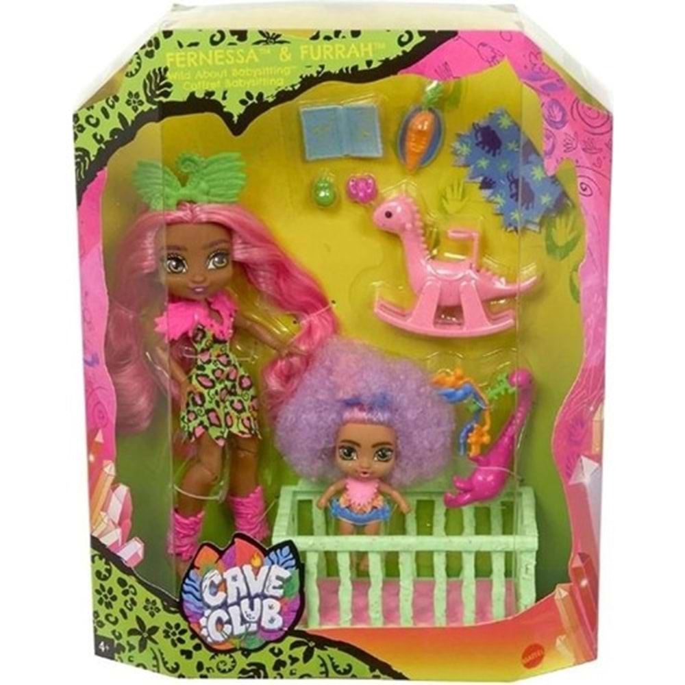 Cave Club Bebek Bakımı Eğlencesi Oyun Seti
