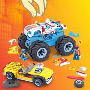 Mega Construx Hot Wheels Monster İkili Yarış Paketi MTL-GYG22