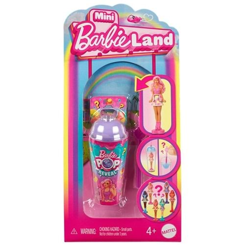 Mini Barbieland Pop Reveal Bebekler MTL-HYM26