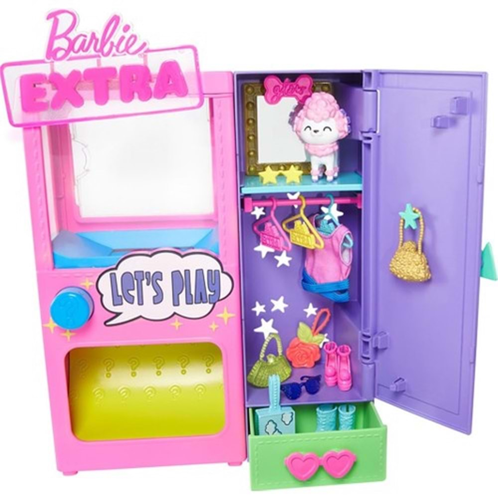 Barbie Extra Kıyafet Otomatı Oyun Seti MTL-HFG75