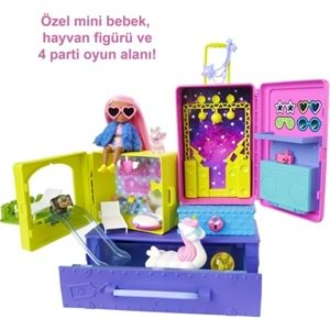 Barbie Extra Mini Bebekler ve Hayvan Dostlarının Seyahat Maceraları HDY91