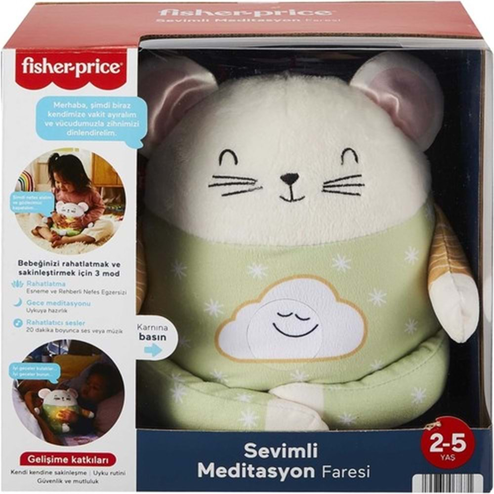 Fisher Price Sevimli Meditasyon Faresi 20 Cm HHH49