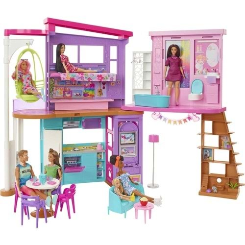 Barbie Tatil Evi Oyun Seti HCD50